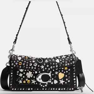 Coach Tabby Shoulder Bag 26 With Rock And Roll UU